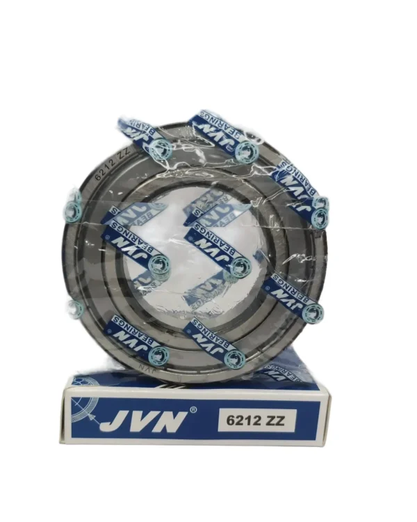 JVN DEEP GROOVE BALL BEARINGS - 6212 ZZ WITH BOX - WHITE BACKGROUND