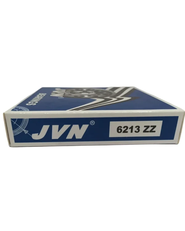 JVN 6213 ZZ Ball Bearing (65x120x23mm) – Shielded Type with Steel Shields | Z2V2+ Grade | Chrome Steel | G10 Balls | High RPM | For Fans, Motors, Grinders, Mixers, Crushers, Textile Machines, Agricultural Equipment, Bicycles, 2 Wheelers, 4 Wheelers – 1PC