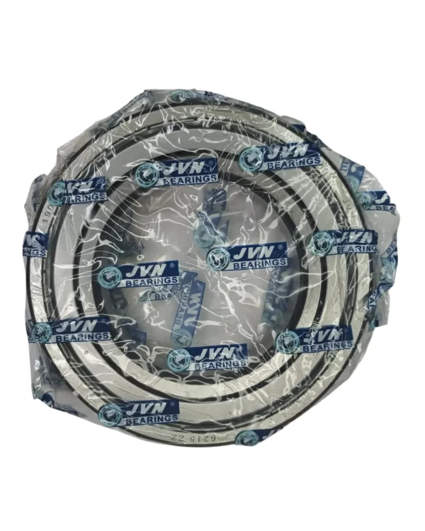 JVN 6215 ZZ Ball Bearing (75x130x25mm) – Shielded Type with Steel Shields | Z2V2+ Grade | Chrome Steel | G10 Balls | High RPM | For Fans, Motors, Grinders, Mixers, Crushers, Textile Machines, Agricultural Equipment, Bicycles, 2 Wheelers, 4 Wheelers – 1PC