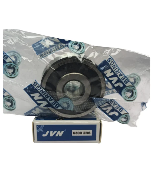 JVN DEEP GROOVE BALL BEARINGS - 6300 2RS WITH BOX - WHITE BACKGROUND