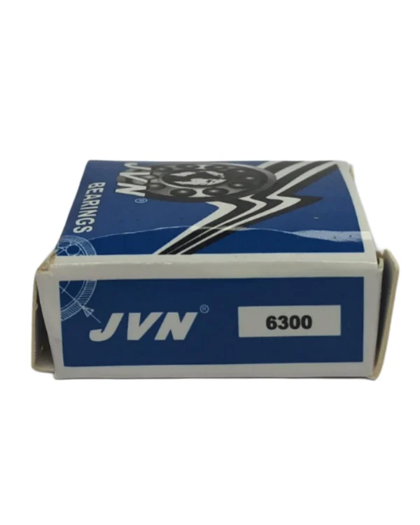 JVN 6300 Ball Bearing (10x35x11mm) – Open Type | Z2V2+ Grade | Chrome Steel | G10 Balls | High RPM | For Small Electric Motors, Bicycles, Power Tools, Pumps, Conveyor Systems, Fans, Textile Machinery, General Industrial & Automotive Applications – 1PC