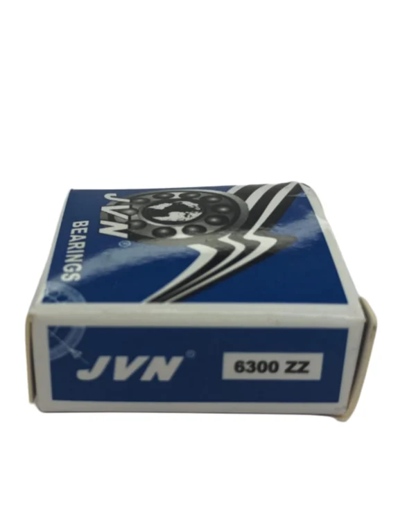JVN 6300 ZZ Ball Bearing (10x35x11mm) – Shielded Type with Steel Shields | Z2V2+ Grade | Chrome Steel | G10 Balls | High RPM | For Fans, Motors, Grinders, Mixers, Conveyors, Textile Machines, Agricultural Equipment, Bicycles, 2 Wheelers, Skateboards – 1PC