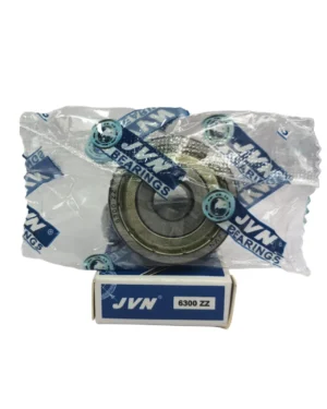 JVN DEEP GROOVE BALL BEARINGS - 6300 ZZ WITH BOX - WHITE BACKGROUND