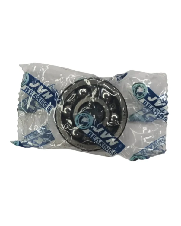 JVN 6301 Ball Bearing (12x37x12mm) – Open Type | Z2V2+ Grade | Chrome Steel | G10 Balls | High RPM | For Small Electric Motors, Bicycles, Power Tools, Pumps, Conveyor Systems, Fans, Motorcycle Wheels, General Industrial & Automotive Applications – 1PC