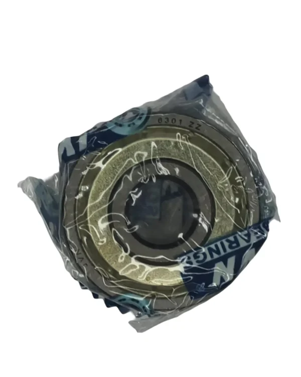 JVN 6301 ZZ Ball Bearing (12x37x12mm) – Shielded Type with Steel Shields | Z2V2+ Grade | Chrome Steel | G10 Balls | High RPM | For Fans, Motors, Grinders, Mixers, Conveyors, Textile Machines, Agricultural Equipment, Bicycles, 2 Wheelers, Skateboards – 1PC