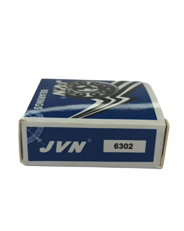 JVN 6302 Ball Bearing (15x42x13mm) | Open Type | Z2V2+ Grade | Chrome Steel | G10 Balls | High RPM | For Fans, Motors, Grinders, Mixers, Crushers, Textile Machines, Agricultural Equipment, Bicycles, 2 Wheelers, 3 Wheelers, 4 Wheelers, Trucks, Buses, General Industrial - 1PC