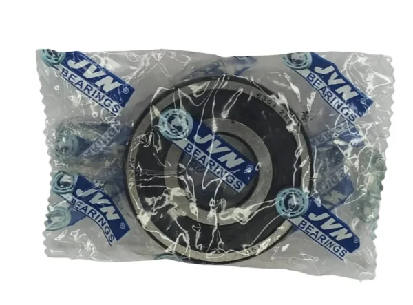 JVN 6304 2RS Ball Bearing (20x52x15mm) – Sealed Type with Rubber Seals | Z2V2+ Grade | Chrome Steel | G10 Balls | High RPM | For Fans, Motors, Grinders, Mixers, Conveyors, Textile Machines, Agricultural Equipment, Bicycles, 2 Wheelers, Skateboards – 1PC