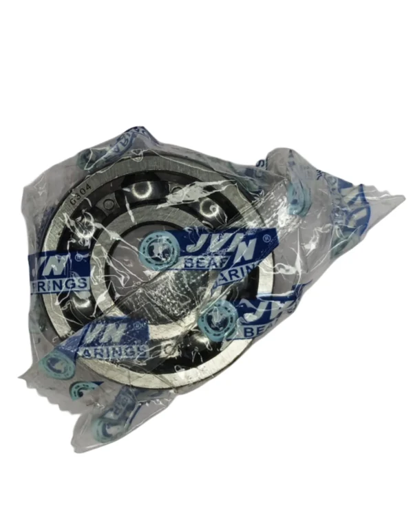 JVN 6304 Ball Bearing (20x52x15mm) – Open Type | Z2V2+ Grade | Chrome Steel | G10 Balls | High RPM | For Small Electric Motors, Bicycles, Power Tools, Pumps, Conveyor Systems, Fans, Textile Machinery, General Industrial & Automotive Applications – 1PC