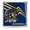JVN DEEP GROOVE BALL BEARINGS - 6304 ZZ BOX - WHITE BACKGROUND