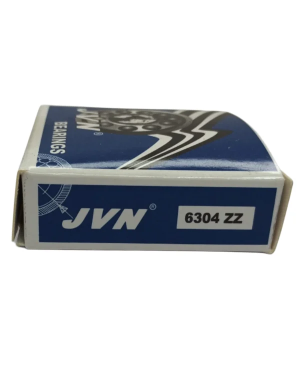 JVN 6304 ZZ Ball Bearing (20x52x15mm) – Shielded Type with Steel Shields | Z2V2+ Grade | Chrome Steel | G10 Balls | High RPM | For Fans, Motors, Grinders, Mixers, Conveyors, Textile Machines, Agricultural Equipment, Bicycles, 2 Wheelers, Skateboards – 1PC