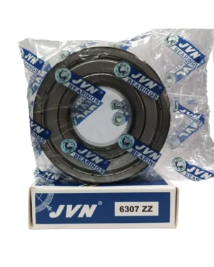 JVN DEEP GROOVE BALL BEARINGS - 6307 ZZ WITH BOX - WHITE BACKGROUND