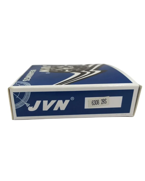 JVN 6308 2RS Ball Bearing (40x90x23mm) – Sealed Type with Rubber Seals | Z2V2+ Grade | Chrome Steel | G10 Balls | High RPM | For Fans, Motors, Grinders, Mixers, Conveyors, Textile Machines, Agricultural Equipment, Bicycles, 2 Wheelers, Pumps – 1PC