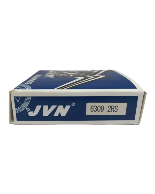JVN 6309 2RS Ball Bearing (45x100x25mm) – Sealed Type with Rubber Seals | Z2V2+ Grade | Chrome Steel | G10 Balls | High RPM | For Fans, Motors, Grinders, Mixers, Conveyors, Textile Machines, Agricultural Equipment, Bicycles, 2 Wheelers, Pumps – 1PC