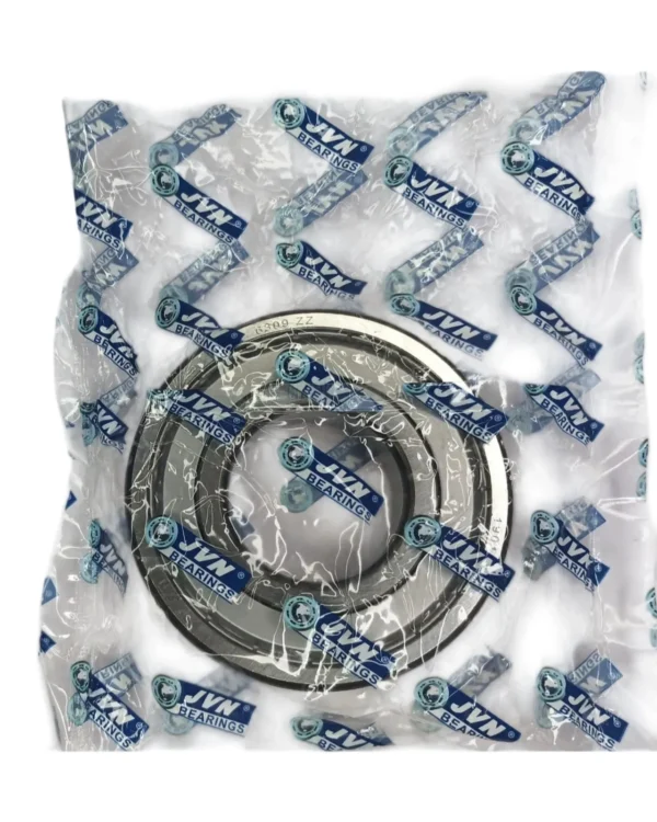 JVN 6309 ZZ Ball Bearing (45x100x25mm) – Shielded Type with Steel Shields | Z2V2+ Grade | Chrome Steel | G10 Balls | High RPM | For Fans, Motors, Grinders, Mixers, Conveyors, Textile Machines, Agricultural Equipment, Bicycles, 2 Wheelers, Pumps – 1PC