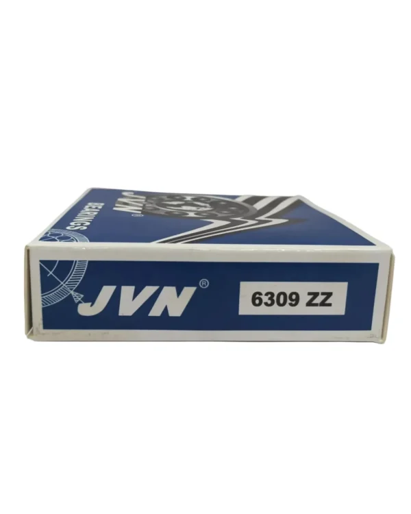 JVN 6309 ZZ Ball Bearing (45x100x25mm) – Shielded Type with Steel Shields | Z2V2+ Grade | Chrome Steel | G10 Balls | High RPM | For Fans, Motors, Grinders, Mixers, Conveyors, Textile Machines, Agricultural Equipment, Bicycles, 2 Wheelers, Pumps – 1PC