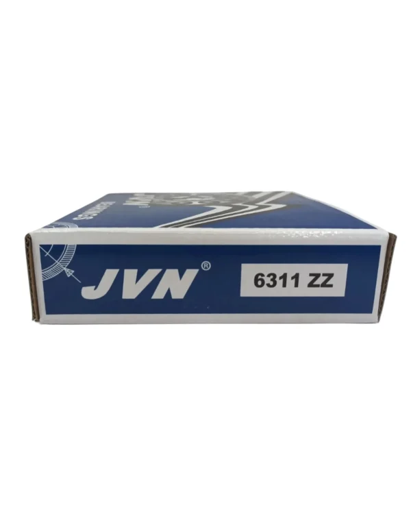 JVN 6311 ZZ Ball Bearing (55x120x29mm) – Shielded Type with Steel Shields | Z2V2+ Grade | Chrome Steel | G10 Balls | High RPM | For Fans, Motors, Grinders, Mixers, Conveyors, Textile Machines, Agricultural Equipment, Bicycles, 2 Wheelers, Pumps – 1PC