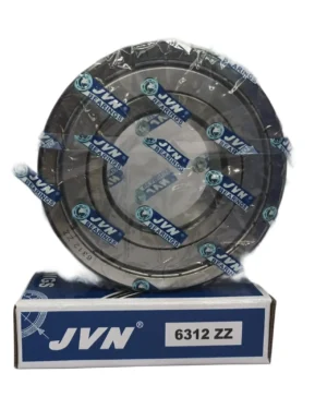 JVN DEEP GROOVE BALL BEARINGS - 6312 ZZ WITH BOX - WHITE BACKGROUND