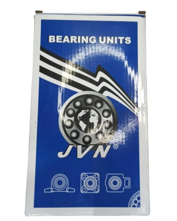 JVN UCP 212 Pillow Block Bearing (Shaft Dia 60mm) – Sealed Type with Rubber Seals | Z2V2+ Grade | HT200+ Grade Steel | G10 Balls | High RPM | For Conveyor Systems, Agricultural Machinery, Pumps, Gearboxes, Electric Motors, Industrial Fans, Grinders, Textile Machines, Material Handling Equipment, Compressors – 1PC
