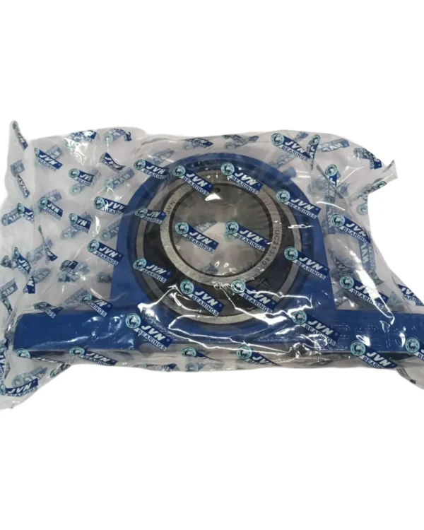 JVN UCP 213-40 Pillow Block Bearing (Shaft Dia 2-1/2 inch, 63.5mm) – Sealed Type with Rubber Seals | Z2V2+ Grade | HT200+ Grade Steel | G10 Balls | High RPM | For Conveyor Systems, Agricultural Machinery, Pumps, Gearboxes, Electric Motors, Industrial Fans, Grinders, Textile Machines, Material Handling Equipment, Compressors – 1PC
