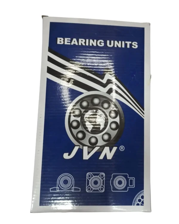 JVN UCP 213 Pillow Block Bearing (Shaft Dia 65mm) – Sealed Type with Rubber Seals | Z2V2+ Grade | HT200+ Grade Steel | G10 Balls | High RPM | For Conveyor Systems, Agricultural Machinery, Pumps, Gearboxes, Electric Motors, Industrial Fans, Grinders, Textile Machines, Material Handling Equipment, Compressors – 1PC