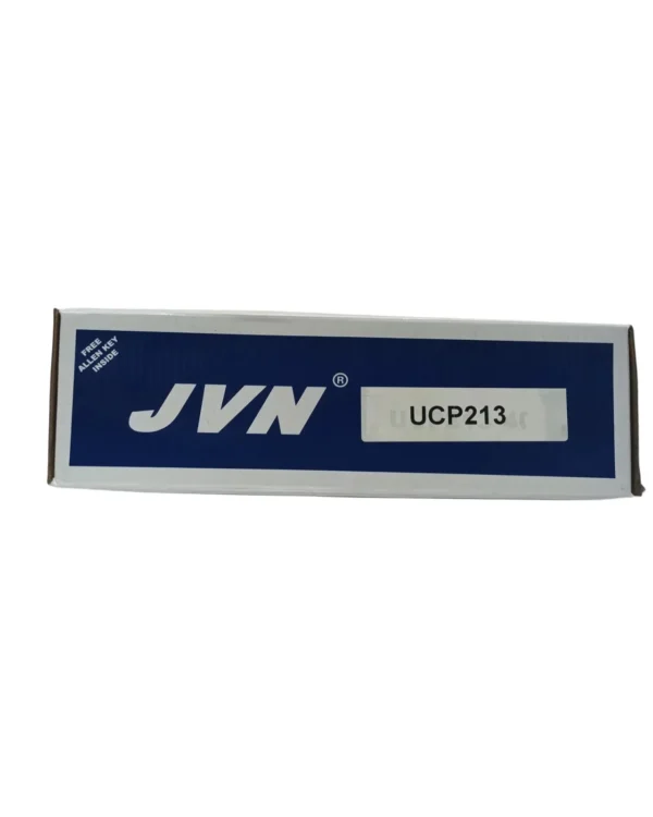 JVN UCP 213 Pillow Block Bearing (Shaft Dia 65mm) – Sealed Type with Rubber Seals | Z2V2+ Grade | HT200+ Grade Steel | G10 Balls | High RPM | For Conveyor Systems, Agricultural Machinery, Pumps, Gearboxes, Electric Motors, Industrial Fans, Grinders, Textile Machines, Material Handling Equipment, Compressors – 1PC