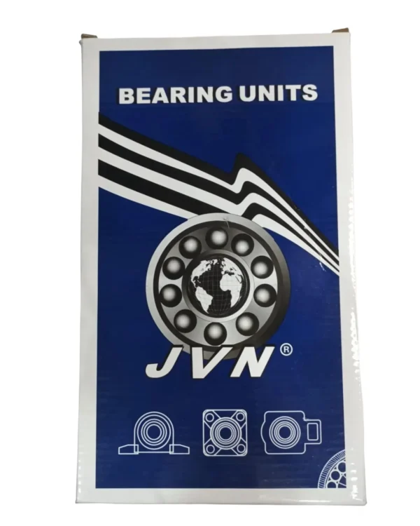 JVN UCP 214 Pillow Block Bearing (Shaft Dia 70mm) – Sealed Type with Rubber Seals | Z2V2+ Grade | HT200+ Grade Steel | G10 Balls | High RPM | For Conveyor Systems, Agricultural Machinery, Pumps, Gearboxes, Electric Motors, Industrial Fans, Grinders, Textile Machines, Material Handling Equipment, Compressors – 1PC