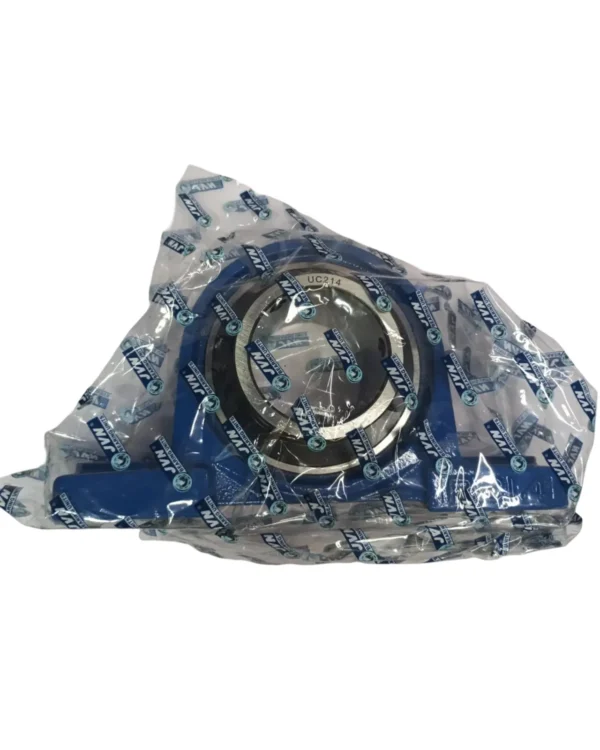 JVN UCP 214 Pillow Block Bearing (Shaft Dia 70mm) – Sealed Type with Rubber Seals | Z2V2+ Grade | HT200+ Grade Steel | G10 Balls | High RPM | For Conveyor Systems, Agricultural Machinery, Pumps, Gearboxes, Electric Motors, Industrial Fans, Grinders, Textile Machines, Material Handling Equipment, Compressors – 1PC