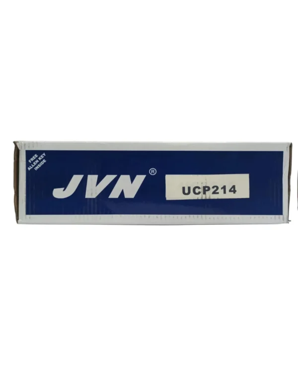 JVN UCP 214 Pillow Block Bearing (Shaft Dia 70mm) – Sealed Type with Rubber Seals | Z2V2+ Grade | HT200+ Grade Steel | G10 Balls | High RPM | For Conveyor Systems, Agricultural Machinery, Pumps, Gearboxes, Electric Motors, Industrial Fans, Grinders, Textile Machines, Material Handling Equipment, Compressors – 1PC