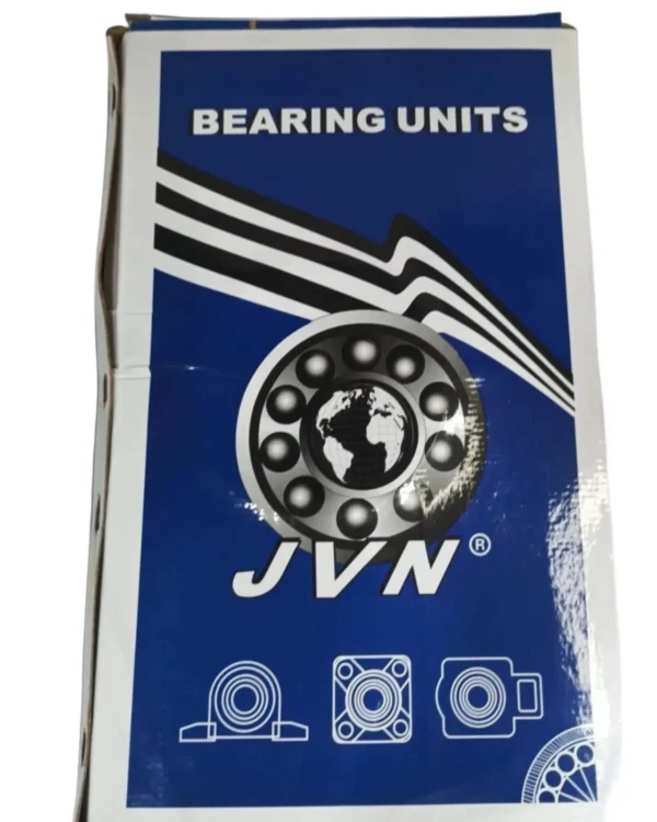 JVN UCP 218 Pillow Block Bearing (Shaft Dia 90mm) – Sealed Type with Rubber Seals | Z2V2+ Grade | HT200+ Grade Steel | G10 Balls | High RPM | For Conveyor Systems, Agricultural Machinery, Pumps, Gearboxes, Electric Motors, Industrial Fans, Grinders, Textile Machines, Material Handling Equipment, Compressors – 1PC