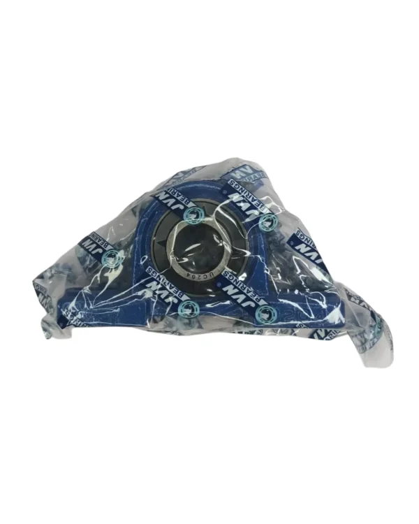 JVN UCP 204 Pillow Block Bearing (Shaft Dia 20mm) – Sealed Type with Rubber Seals | Z2V2+ Grade | HT200+ Grade Steel | G10 Balls | High RPM | For Conveyor Systems, Agricultural Machinery, Pumps, Gearboxes, Electric Motors, Fans, Grinders, Textile Machines, Construction Equipment, Aggregate Equipment – 1PC