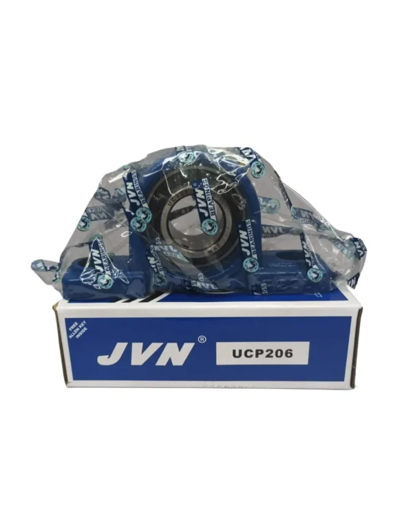 UCP 206 WITH BOX - WHITE BACKGROUND - JVN PILLOW BLOCK UNITS