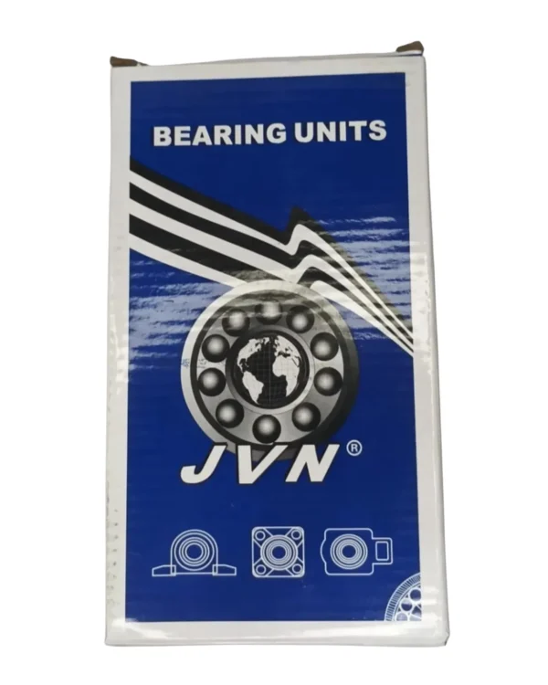 JVN UCP 209 Pillow Block Bearing (Shaft Dia 45mm) – Sealed Type with Rubber Seals | Z2V2+ Grade | HT200+ Grade Steel | G10 Balls | High RPM | For Conveyor Systems, Agricultural Machinery, Pumps, Gearboxes, Electric Motors, Industrial Fans, Grinders, Textile Machines, Material Handling Equipment, Compressors – 1PC