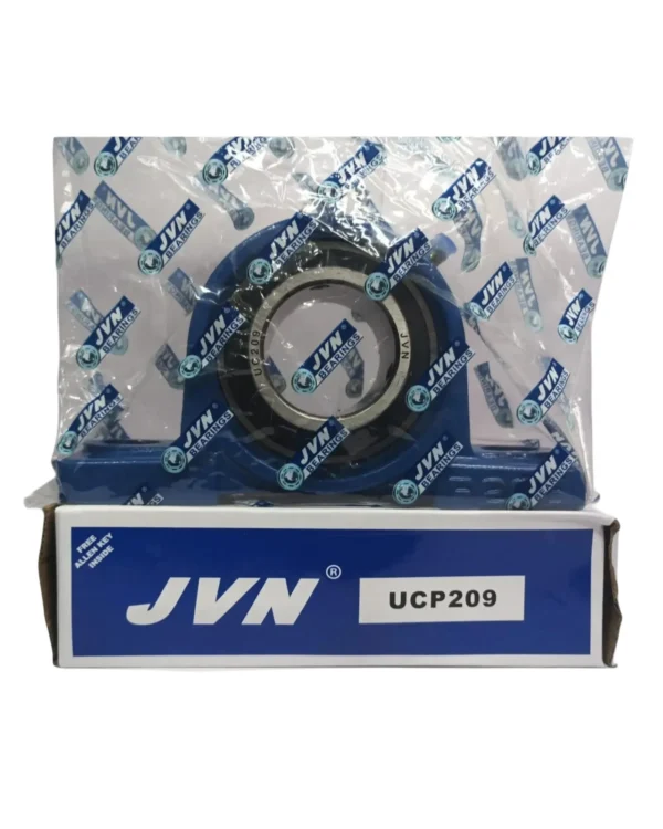 UCP209 WITH BOX - WHITE BACKGROUND - JVN PILLOW BLOCK UNITS